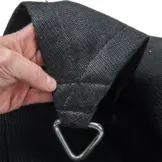 Schaduwdoek 2x3 rechthoek Classic black