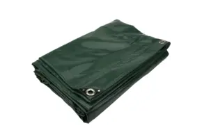 1,5x6 Afdekzeil PVC 650gr groen