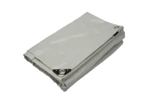 4x8 Afdekzeil PVC 650gr lichtgrijs