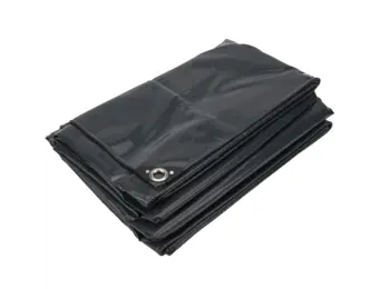 5x10 Afdekzeil PVC 450gr antraciet