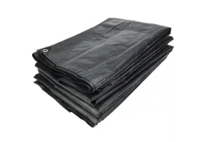 4x6 antraciet 170gr PE afdekzeil