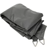 Schaduwdoek waterdicht 4x4 vierkant Grey