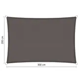 Schaduwdoek waterdicht 4x5x6,4 driehoek 90 graden Grey