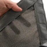 Schaduwdoek waterdicht 4x5x6,4 driehoek 90 graden Grey