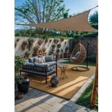 Schaduwdoek waterdicht 3x3x4,2 driehoek 90 graden Grey