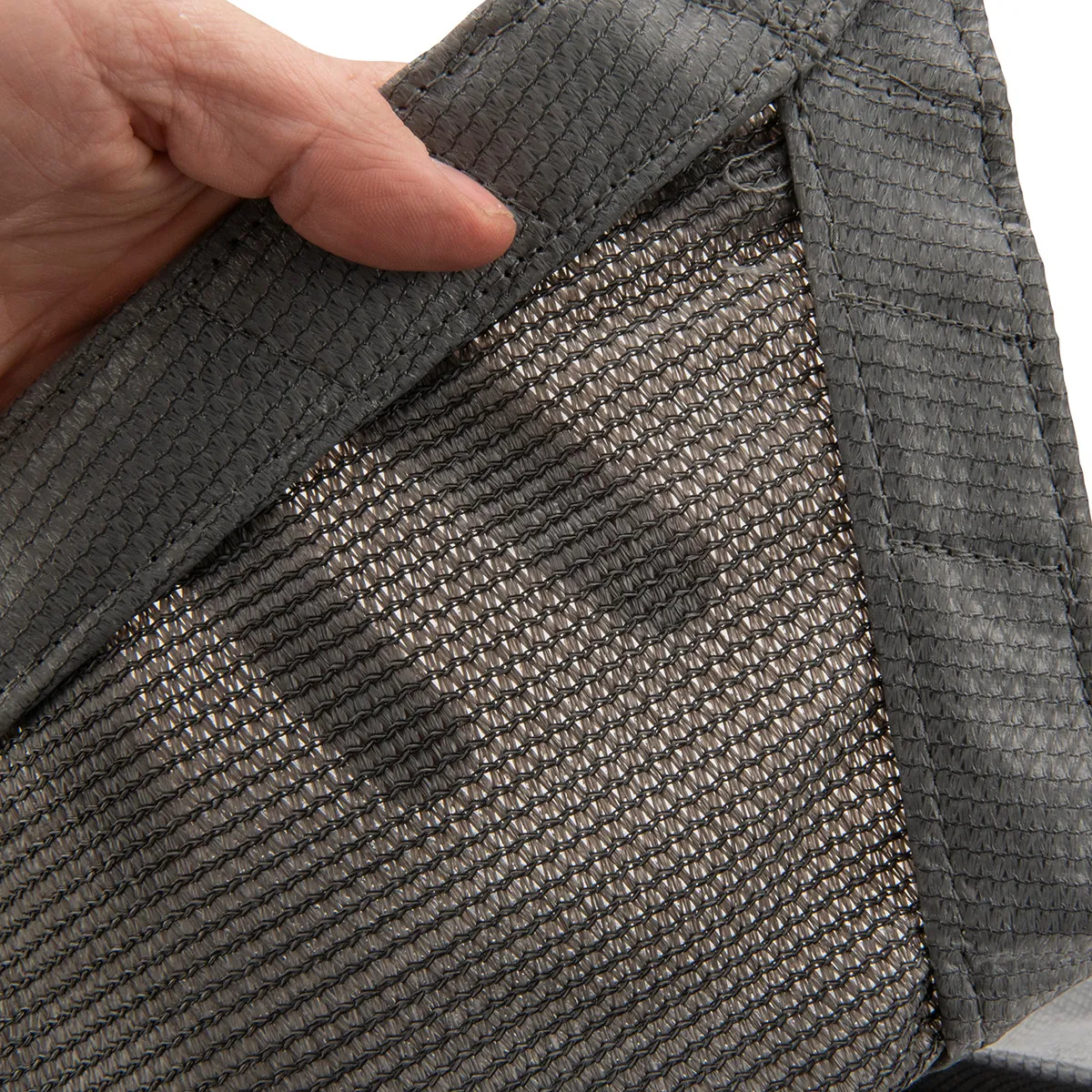 Schaduwdoek waterdicht 3x3x4,2 driehoek 90 graden Grey