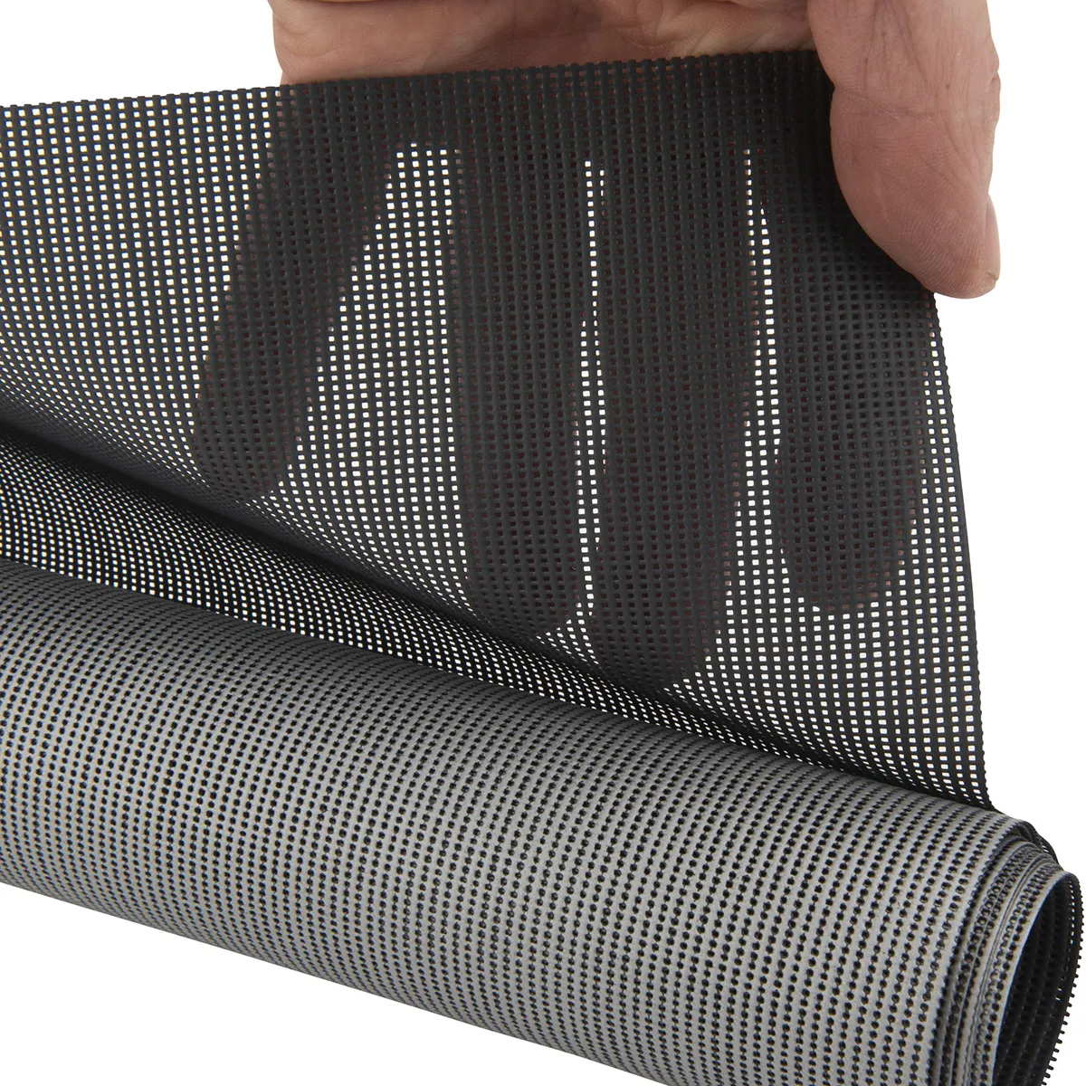 Screendoek Soltis 86 - 14% openheidsfactor Alu/Antraciet Serge Ferrari