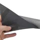 Screendoek Soltis 86 - 14% openheidsfactor Alu/Antraciet Serge Ferrari