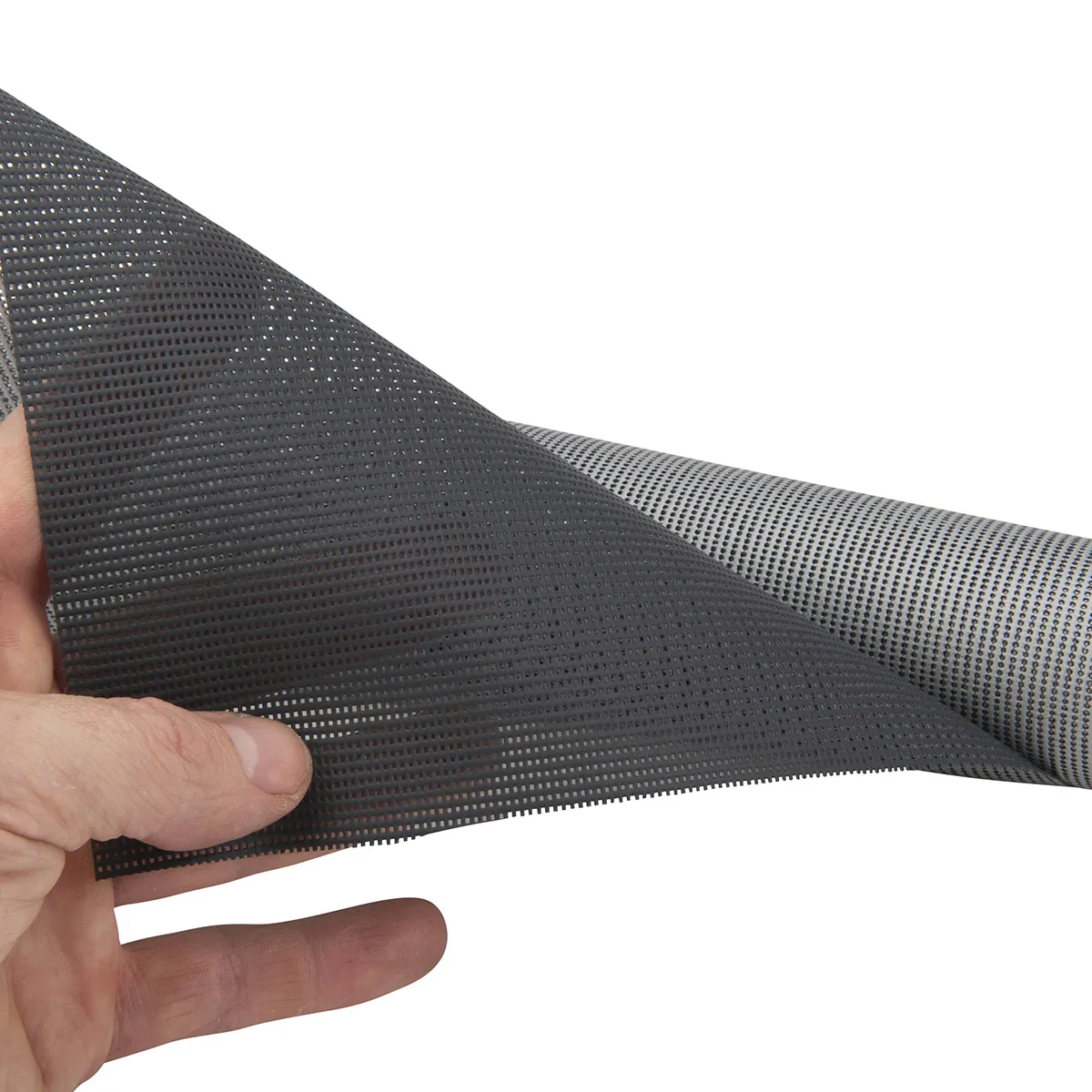 Screendoek Soltis 86 - 14% openheidsfactor Alu/Antraciet Serge Ferrari