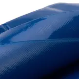 4x6 Blauw 650gr PVC afdekzeil met 18mm zeilringen (nestels, ringogen)