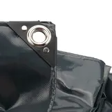 2x4 Afdekzeil PVC 450gr - Antraciet 7016 - zeilringen iedere 50cm