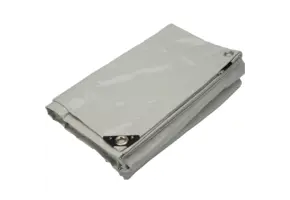 3,5x5 Afdekzeil PVC 650gr lichtgrijs