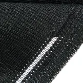 Privacydoek op rol 150 cm zwart – extra zwaar 300 g/m², ±95% zichtdicht