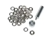 Zeilringen 10mm set kv (25 ringen)