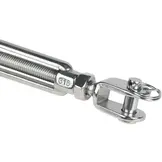 Bevestigingsset schaduwdoek vierkant M10 RVS 316