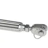 Bevestigingsset schaduwdoek vierkant M10 RVS 316