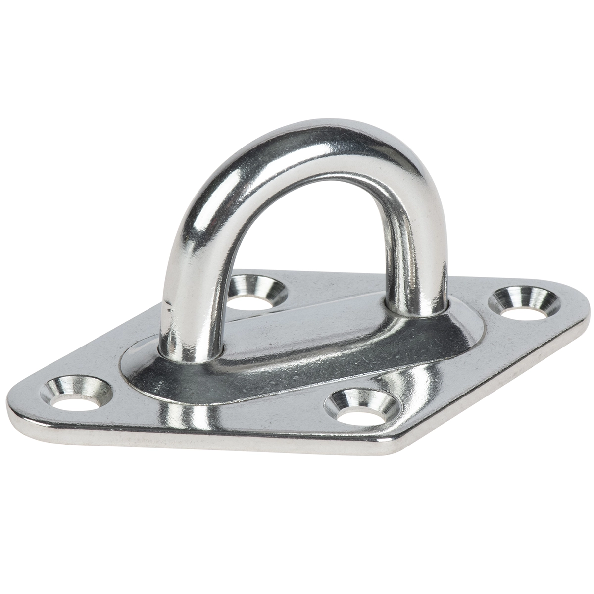 Bevestigingsset schaduwdoek vierkant M10 RVS 316