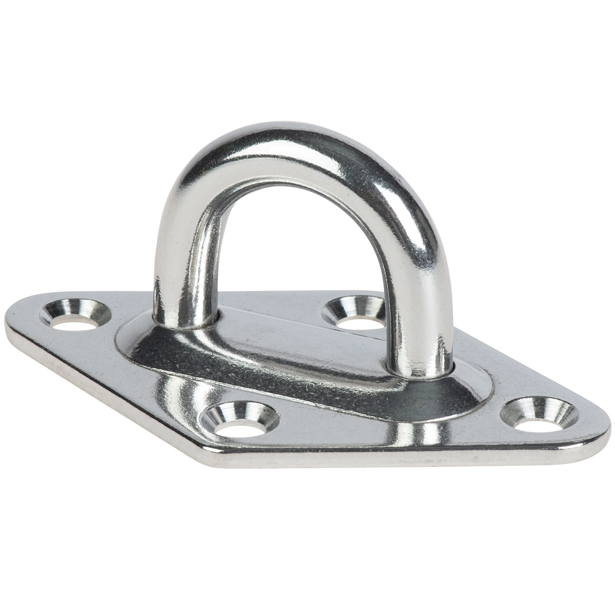 Bevestigingsset schaduwdoek vierkant M10 RVS 316