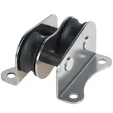 Katrolsysteem harmonicadoek 370cm RVS 316