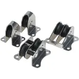 Katrolsysteem harmonicadoek 370cm RVS 316