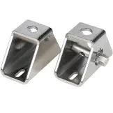 Staaldraad bevestigingsset harmonicadoek 200cm RVS 316