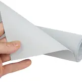 Screendoek 0% Blackout Opaque Lichtgrijs – 100% Verduisterend | Per meter