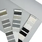 Screendoek blackout lichtgrijs per meter – maximale zonwering (opaak)