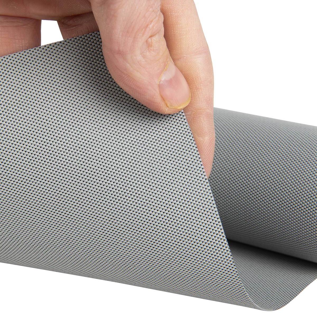 Screendoek 0% Blackout Opaque Grijs – 100% Verduisterend | Per meter