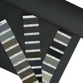 Screendoek 0% Blackout Opaque Antraciet – 100% Verduisterend | Per meter