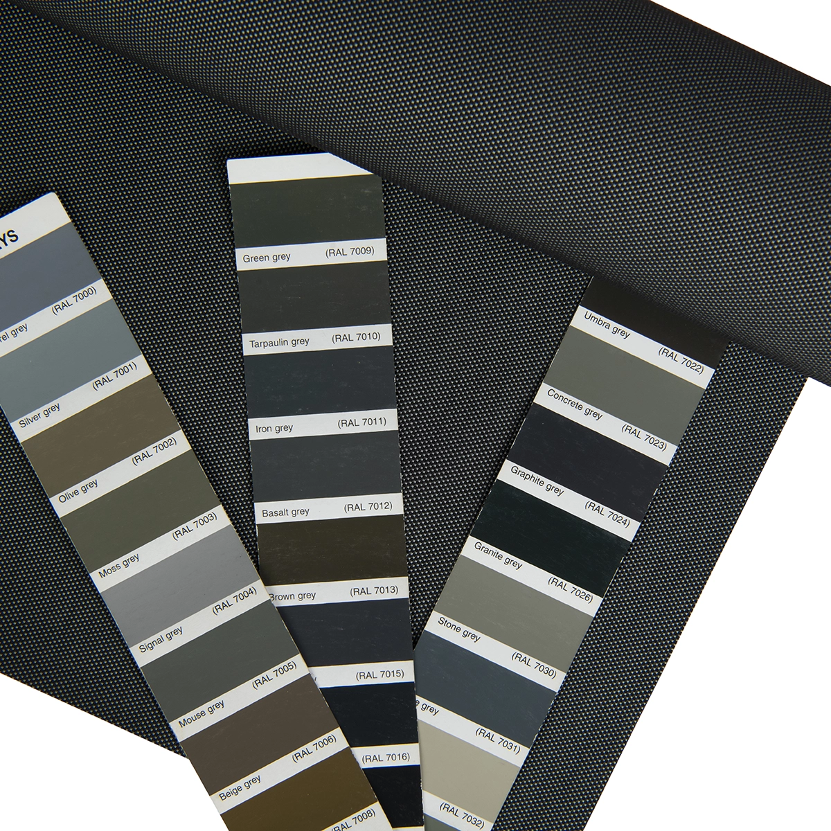 Screendoek 0% Blackout Opaque Antraciet – 100% Verduisterend | Per meter