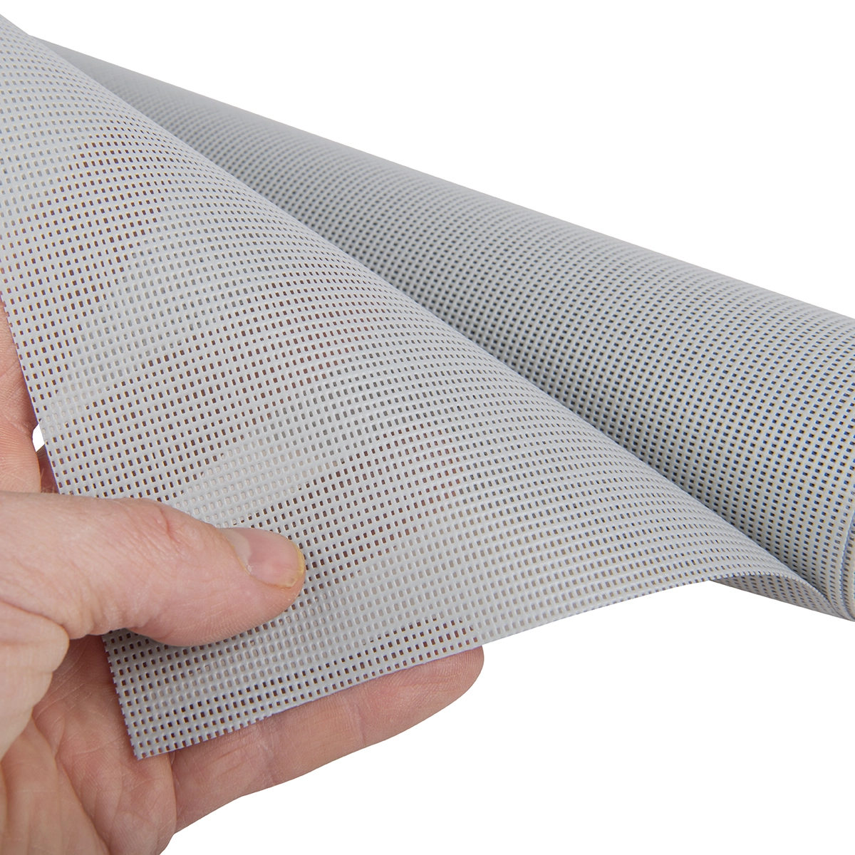 Screendoek 14% Lichtgrijs – Optimaal Zicht | Per meter