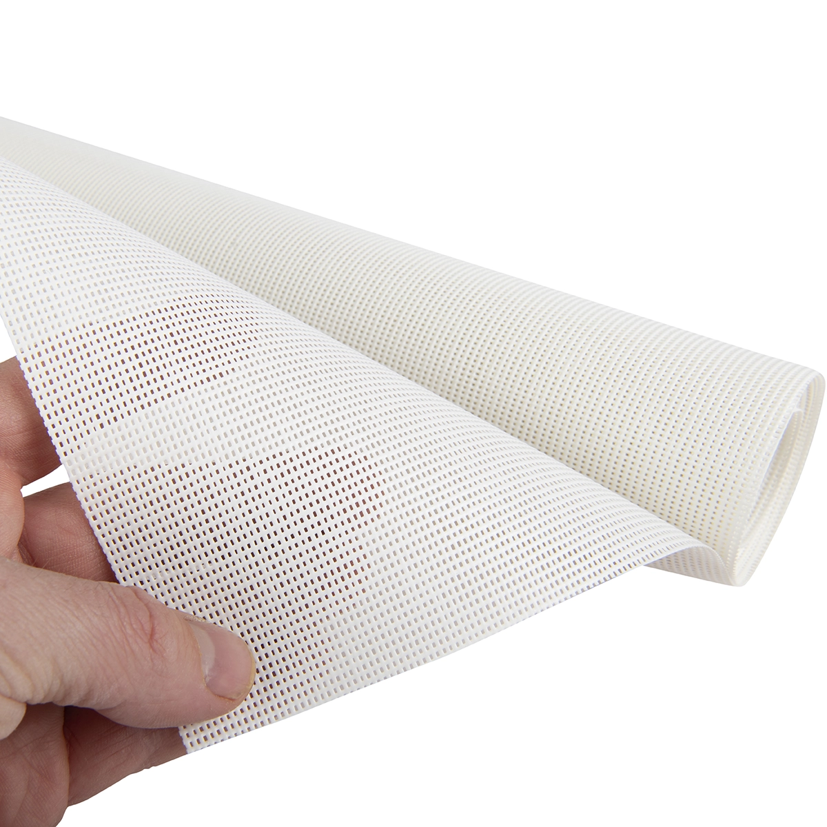 Screendoek 14% Wit – Optimaal Zicht | Per meter