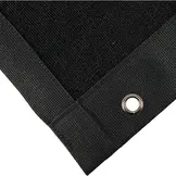 Harmonica schaduwdoek 290x400cm Carbon Black
