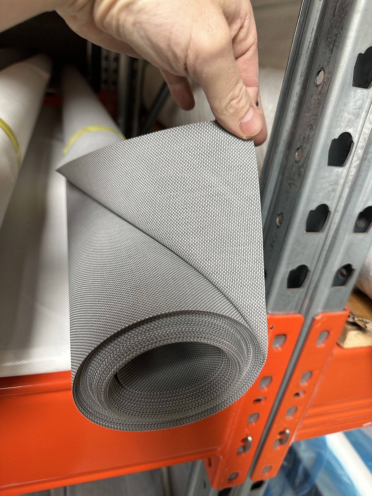 Screendoek geweven 5% grijs per meter – veel daglicht en zicht – Maximale Zonwering | Per meter