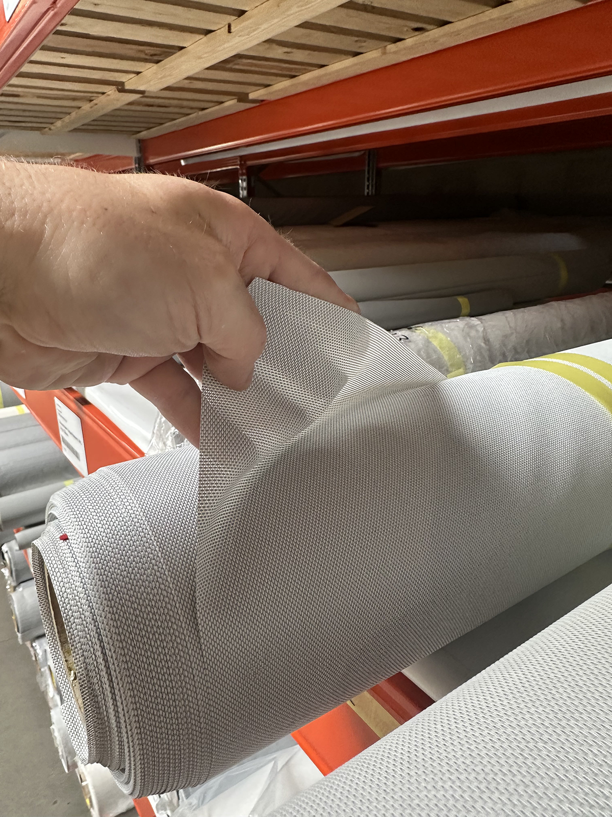 Screendoek geweven 5% grijs per meter – veel daglicht en zicht – Maximale Zonwering | Per meter