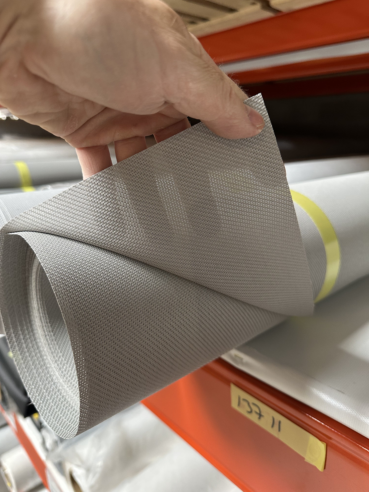 Screendoek geweven 5% grijs per meter – veel daglicht en zicht – Maximale Zonwering | Per meter