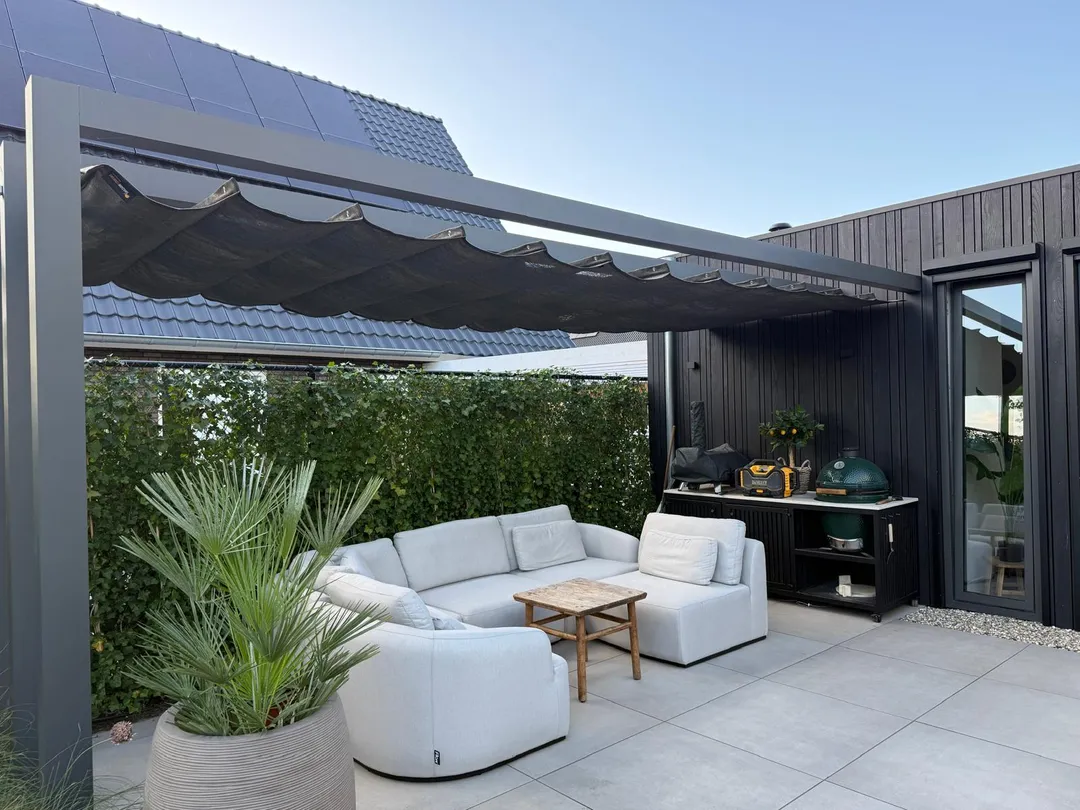 harmonicadoek loungehoek tuin