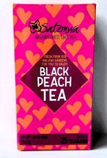 Satemwa Satemwa Black Peach Tea - 25 Tea Bags - Black Tea with peach aroma - Tea Bags