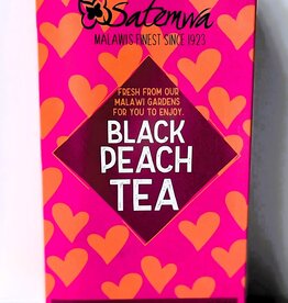 Satemwa Satemwa Black Peach Tea - 25 Tea Bags - Black Tea with peach aroma - Tea Bags