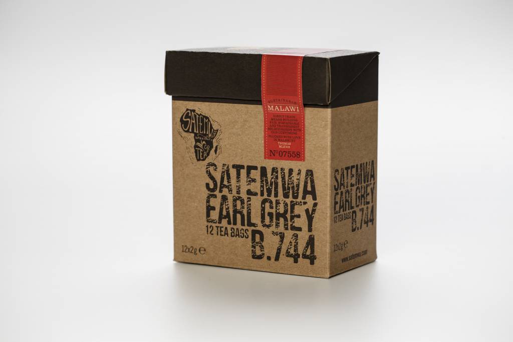 Satemwa B. 744 Satemwa Earl Grey Tea Bags 12 x 2g