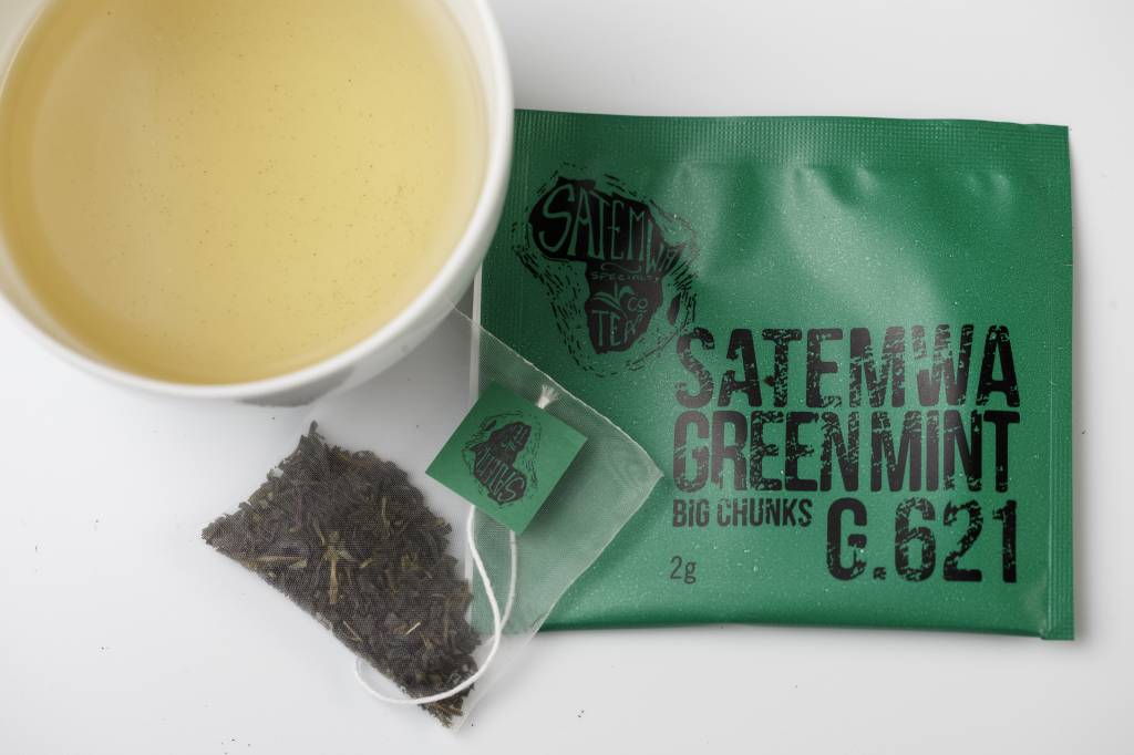 Satemwa G.621 Satemwa Green Mint Tea Bags 12 x 2g