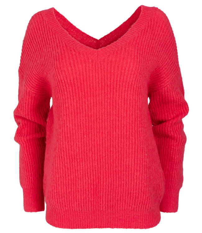Trui koraal Joyce Wannahavesfashion Trui koraal Joyce Wannahavesfashion