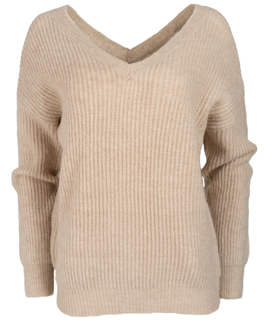 Trui beige Joyce Wannahavesfashion Trui koraal Joyce Wannahavesfashion