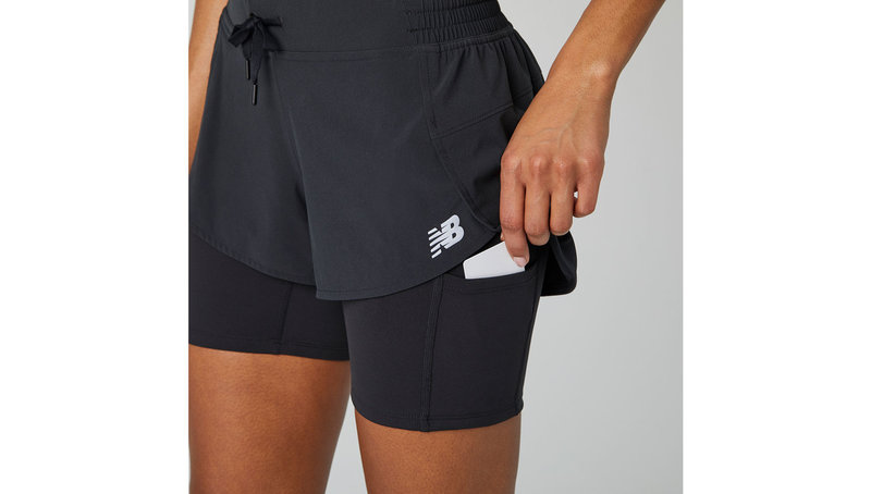 Printed Impact Run 2in1 Shorts