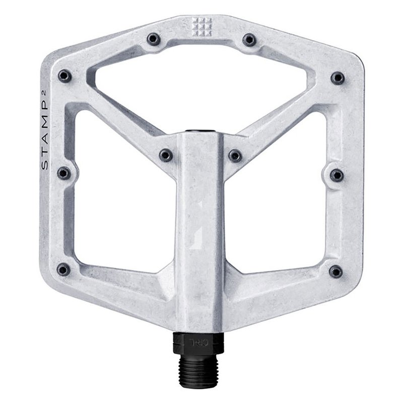 Crank Brothers Stamp 2 Raw Silver V2 MTB Pedal Mountain Bike