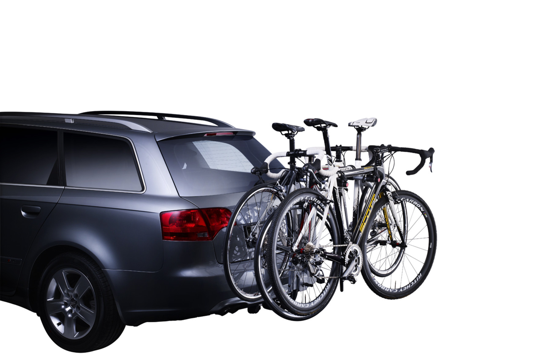 thule tow bar bike rack