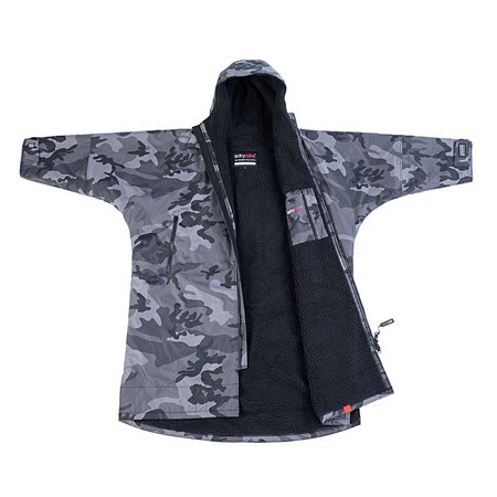 DryRobes Dryrobe Advance Long Sleeve Black Camo Black