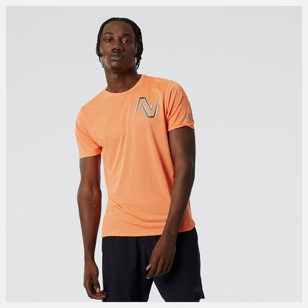 New Balance NB Graphic Impact Short Sleeve