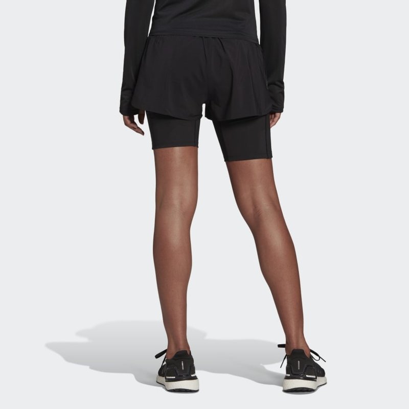 adidas adidas Run Icons Two-in-One Running Shorts