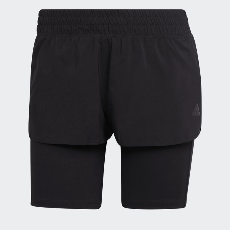 adidas adidas Run Icons Two-in-One Running Shorts